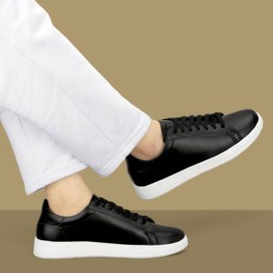 Men’s Plain Casual Shoes – Black Color