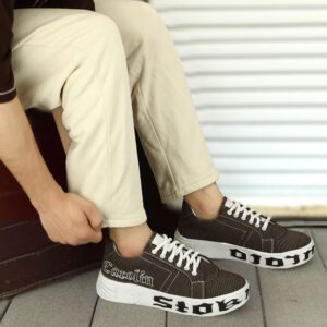 Men’s Casual Shoes – Brown Color