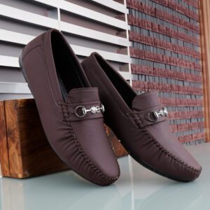 Wine Handmade Italian Suede Leather Penny Loafers with Designer Buckle (Copy) (Copy) (Copy)